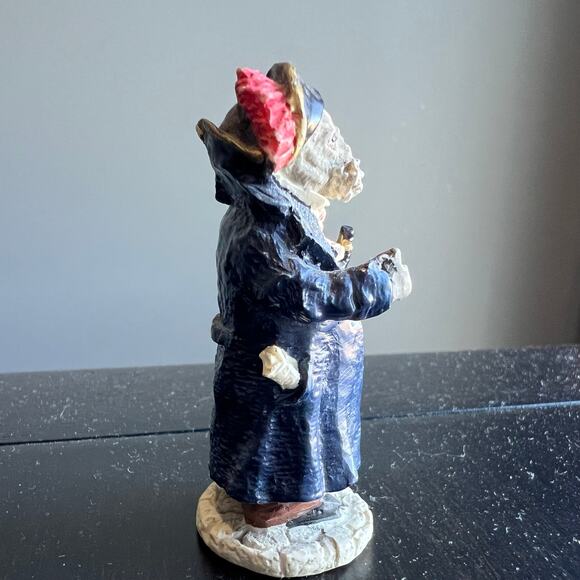 Vintage 1989 Folkraft Admiral Walrus, Citizens Of Londonshire Figurine 2.5 in - Picture 3 of 6